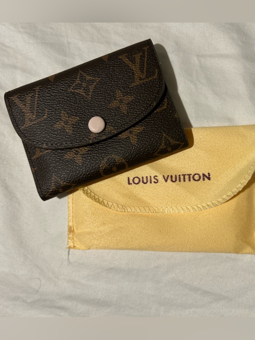 Monogram fashion wallet